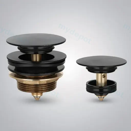 40mm Non Overflow Pop-Up Waste Matte Black