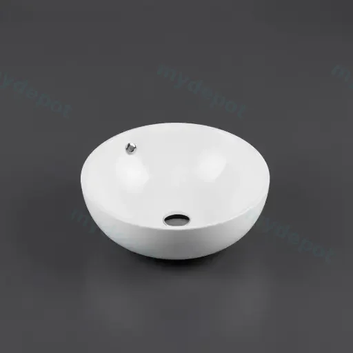 435*435*160mm Above Counter Round Basin