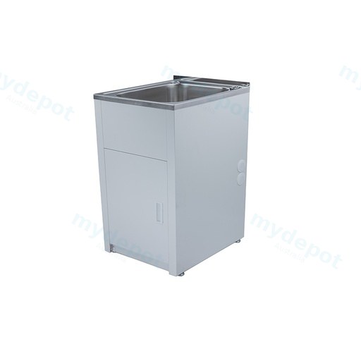 455W X560Dx870Hmm 35 Litre Compact Laundry Tub & Cabinet