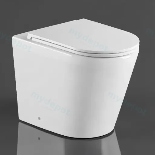 570*350*400mm Zara99 Floor Pan (Rimless) With Slim Uf Seat Cover