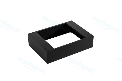 590X340X150 Matte Black Kickboard