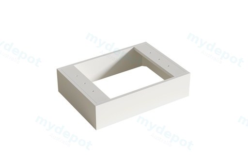 590X340X150 Matte White Kickboard