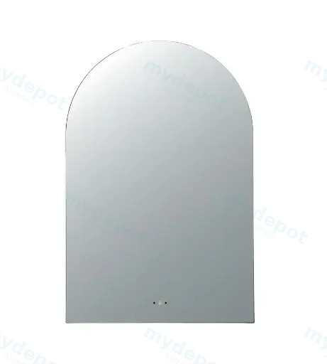 600(W)*900mm(H) Arco LED Back Lit Mirror Pencil Edge