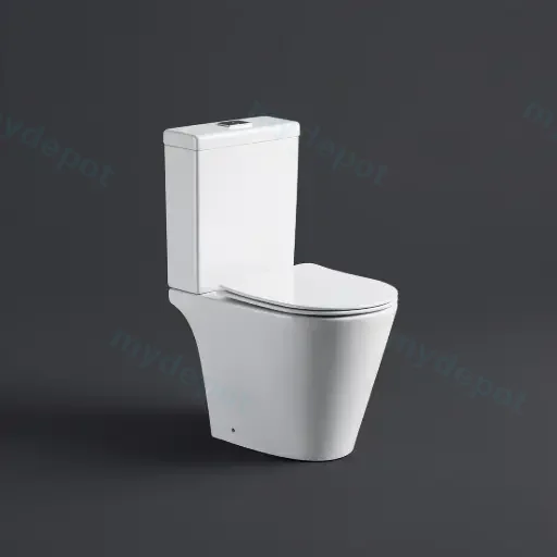 600*390*805mm Rocca Tornado Rimless Toilet Suite