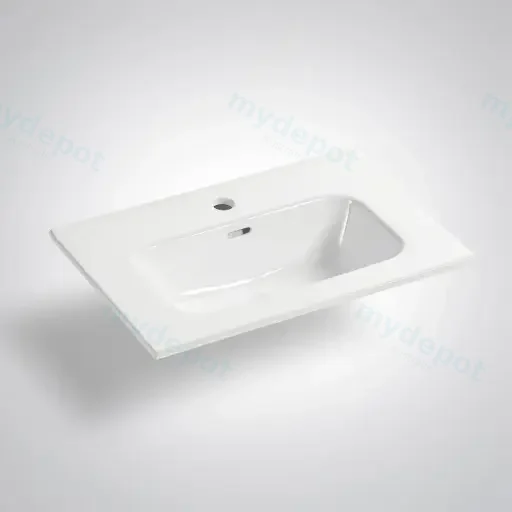 600x460x165mm Ora Basin Thin Edge Ceramic Top