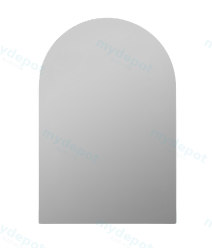 600X900X150mm Matte White Allison Arch Shaving Cabinet