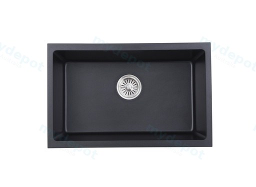 680*430*230mm Cora Black Undermount Granite Sink