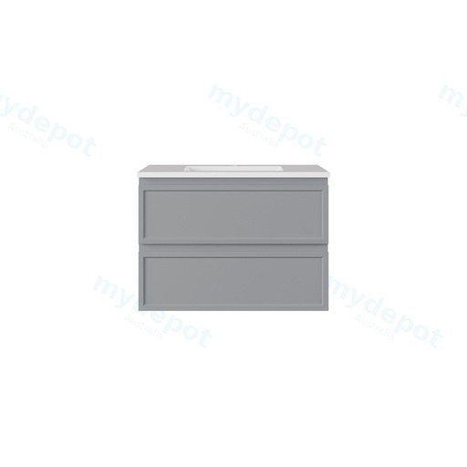 740*455*500mm Matte Grey New Hamilton Federation Slim Wall Hung Cabinet