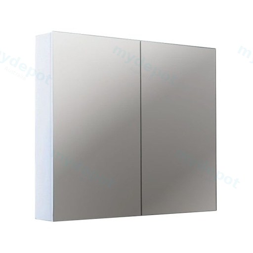 750*150*720mm Pvc White Shaving Cabinet Two Doors
