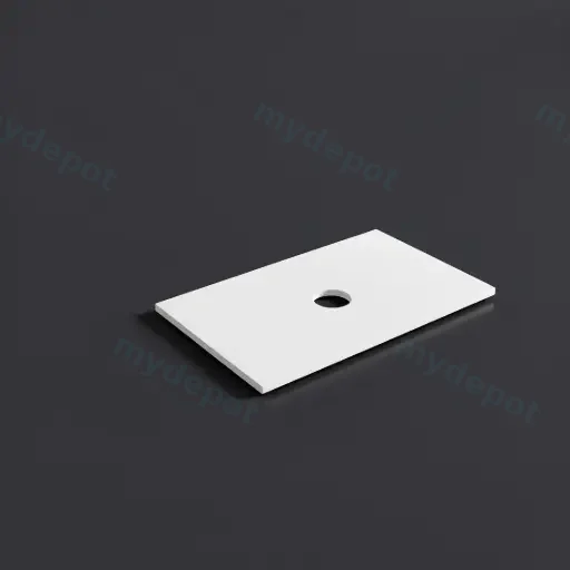 755X465X20mm Blanco White(WG034) Zero Silica Engineer Stone Top