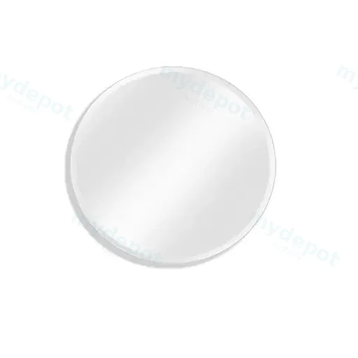 800mm Bevel Edge Round Plain Mirror