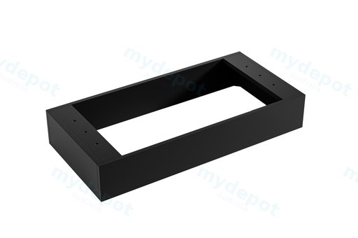 890X340X150 Matte Black Kickboard