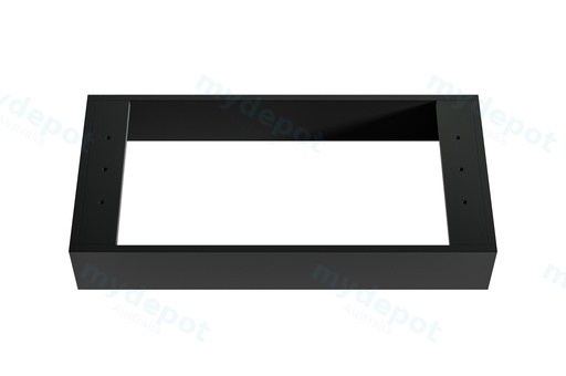 890X435X150 Matte Black Kickboard