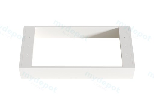 890X435X150 Matte White Kickboard