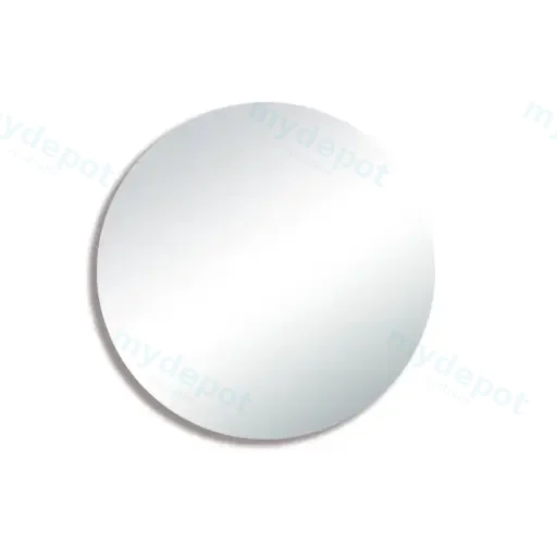 900mm Pencil Edge Round Plain Mirror