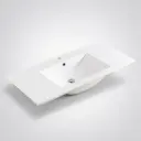 900Lx460Dx180HMM NANA Gloss White Thin Edge Ceramic Top