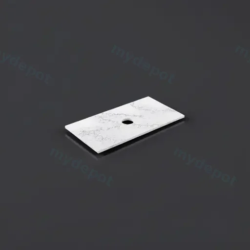 905X465X20mm Calacatta White (WG486) Zero Silica Engineer Stone Top
