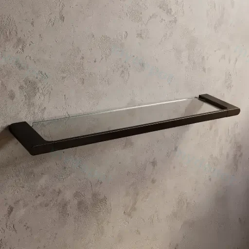 Au Black Glass Shelf
