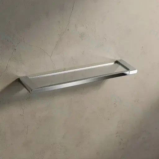 Au Chrome Glass Shelf