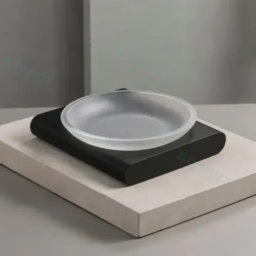 Au Black Soap Dish Holder