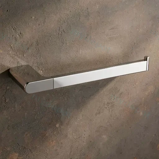 Au Chrome Towel Ring