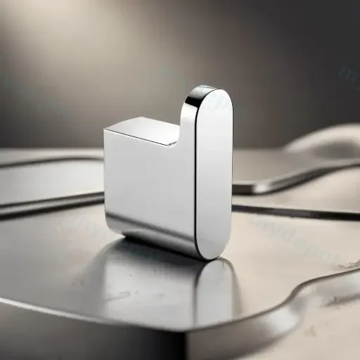 Au Chrome Round Robe Hook