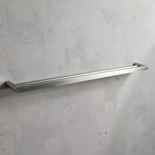 Bellino Brushed Nickel 800mm Double Towel Rail