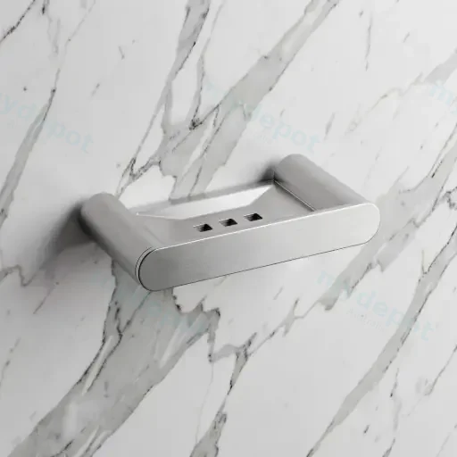 Bellino Brushed Nickel Soap Dish