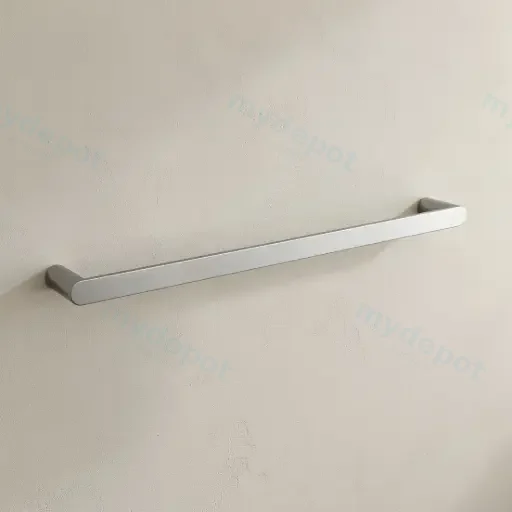 Bellino Chrome 600mm Single Towel Rail