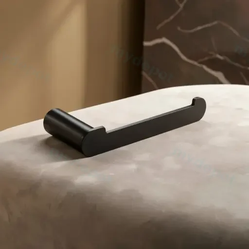 Bellino Matte Black Toilet Roll Holder