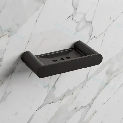 Bellino Matte Black Soap Dish