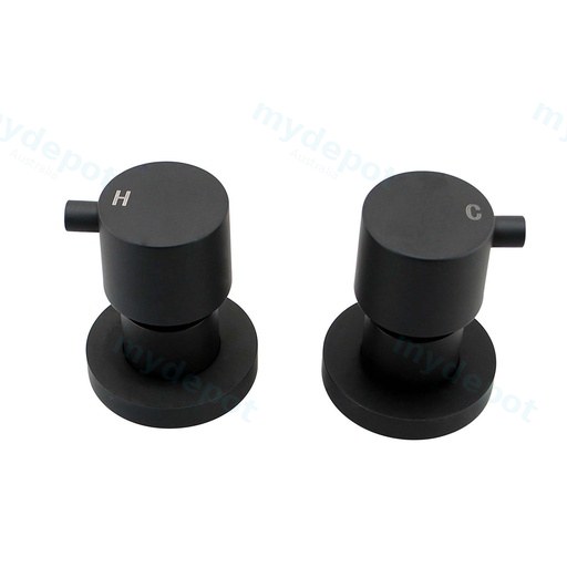 Black Shower Wall taps