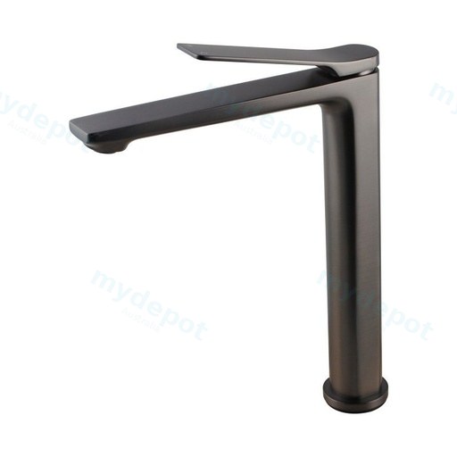 Brushed Gun Metal Grey Tall Kitchen Mixer