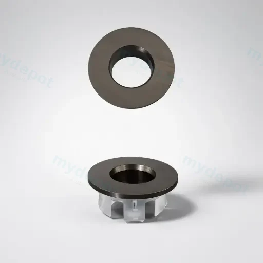 Brushed Gun Metal Overflow Ring
