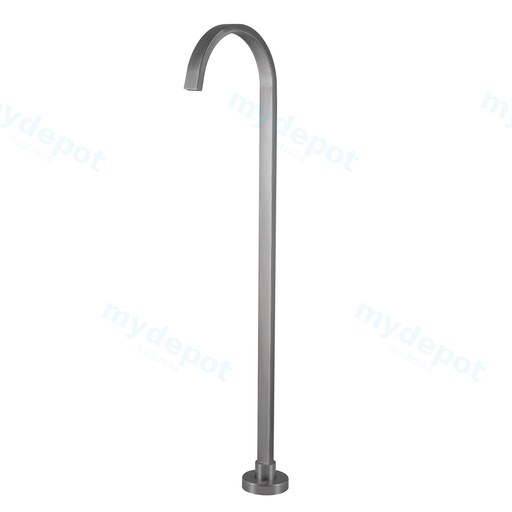 Cavallo Gun Metl Grey Free Standing Spout