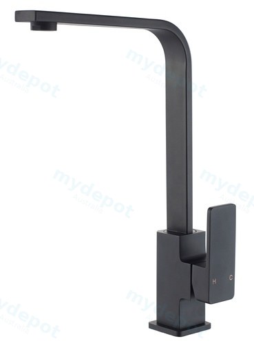 Ceram Sink Mixer(Matt Black)