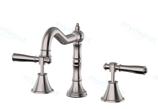 Clasico Basin Set Brushed Nickel Lead Free