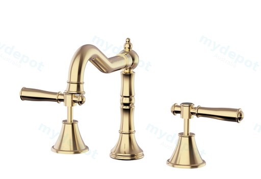 Clasico Basin Set Brushed Gold Lead Free