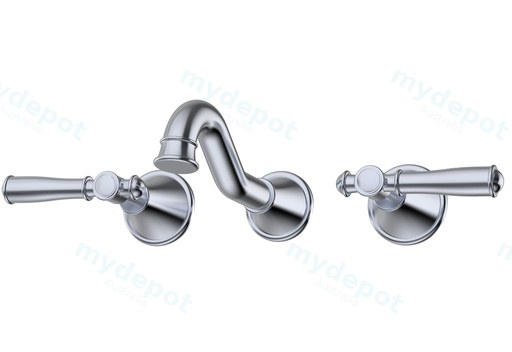 Clasico Bath Set Chrome Lead Free