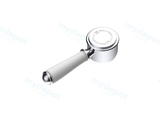 Clasico Ceramic Handle for Wall Mixer Chrome