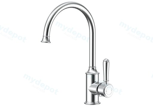 Clasico Gooseneck Sink Mixer Chrome