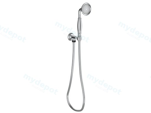 Clasico Handshower On Wall Outlet Bracket Chrome