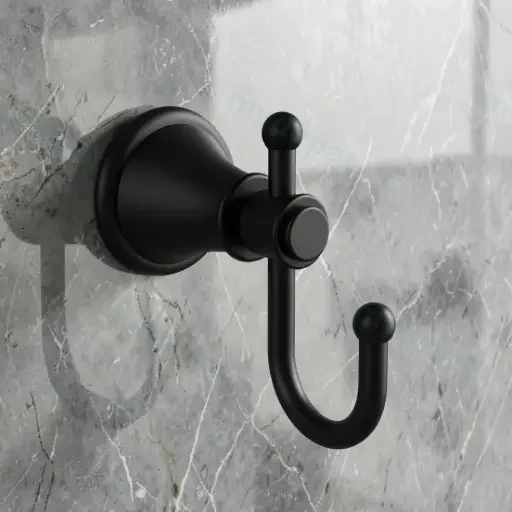 Clasico Robe Hook in Matt Black
