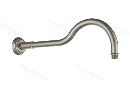 Clasico Shower Arm In Brushed Nickel