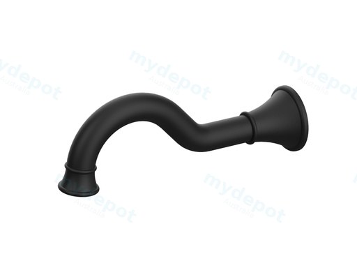 Clasico Spout in Matt Black