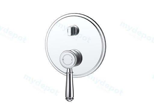 Clasico Wall Diverter Mixer Trim Kits Chrome