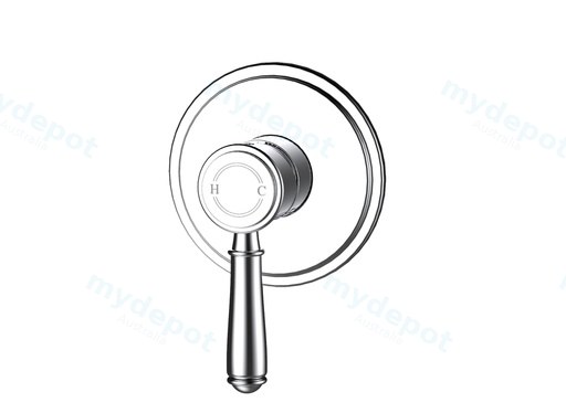 Clasico Wall Mixer Trim Kits Chrome