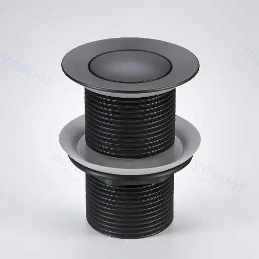 Coco Gunmetal Grey 32mm Solid Pop Up Waste Non Overflow