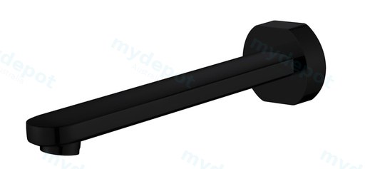 Cora Bath Spout 200mm(Matt Black)