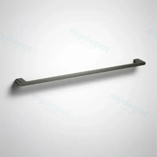 Cora  Single Towel Rail 800mm Gun Metal